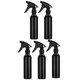 thumbnail image 4 of 5 piezas 250 ml botellas de spray multifuncionales aleación de aluminio rociador de niebla recargable vacío (negro), 4 of 4