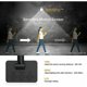 thumbnail image 2 of 2 x 10W Luz de seguridad con sensor de movimiento PIR, Luz de inundación LED inteligente, 800 lúmenes 6500K Luces exteriores blancas frías, Foco LED exterior impermeable IP66, 2 of 5