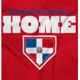 thumbnail image 2 of Dominican Republic Home Plate Base Toddler Boy Girl T Shirt Infant Toddler Brisco Brands 6M, 2 of 6