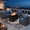 Black Rattan Aegean Blue Cushion, variant on Walsunny 6 Piece Outdoor Patio Furniture Set with 43" Gas Fire Pit Table, 50,000 BTU Propane Fire Pit, 5-Piece Wicker Sectional Sofa Set, Glass Coffee Table, Brown Rattan Gray Cushion
