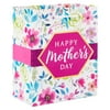 Hallmark Mother's Day Gift Bag (Happy Mother's Day Pink On White)