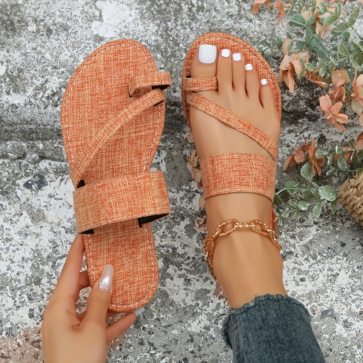 靴 The Sandalman Toe Loop Slide Slip The Sandalman （サンダルマン） TOE LOOP SLIDE WHT × BE SUEDE