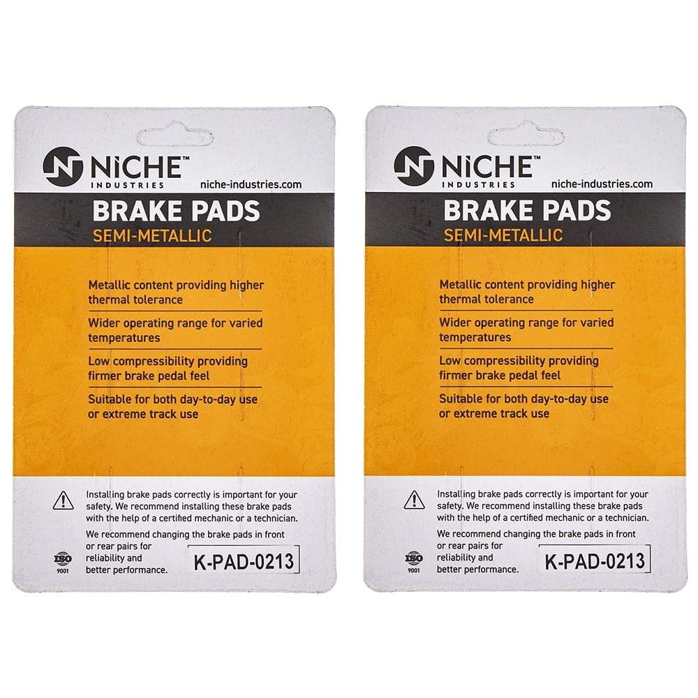 Niche Semi-Metallic Brake Pad Set for Kawasaki Ninja ZX11