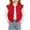 Z91 Red, variant on Mifsaly Toddler Girls Puffer Vest Sweet Ruffle Shoulder Sleeveless Warm Winter Coat Button Down Fall Winter Outerwear