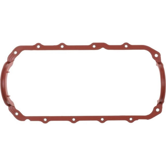 Oil Pan Gasket Set - Compatible with 1982 - 1993 Chevy S10 2.8L V6 1983 1984 1985 1986 1987 1988 1989 1990 1991 1992