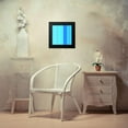 thumbnail image 4 of Grayscale 15x15 Black Modern Framed Museum Art Print Titled - Pinstripes XXV, 4 of 5