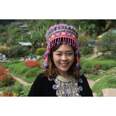 Canvas Print People Chiang Mai Happy Person Woman Girl Costume Stretched Canvas 10 x