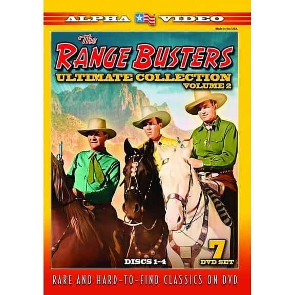 The Range Busters: Ultimate Collection, Vol. 2 (DVD), Alpha Video, Western