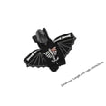 thumbnail image 2 of Minkissy 1 Set Comfortable Dog Costume in Black Polyester with Bat Shape for  Festivities, 2 of 5