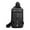 Black, variant on Outdoor Multifunctional Chest Bag a Fashion Casual Shoulder Messenger Bag with Space Cloth for Travel and Daily Use