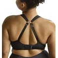 thumbnail image 3 of Sculptresse by Panache Activate Non-padded Underwire Sports Bra (9441),38E,Black/Chalk, 3 of 7