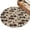 Tan, Brown, Green, variant on Round Rugs 5Ft, Vintage Bear Elk Cabin Round Area Rug Washable Indoor Throw Carpet, Farmhousee Pine Tree Rustic Soft Non Slip Circle Rug for Cabinet Bathroom Home Decor Aesthetic