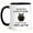 Black, variant on 11oz Funny Ceramic Coffee Mug, Owl Pattern, Slogan My Nice Button Is Out Of Order But My Bite Me Button Works Fine, Decorative Cup, Ideal Birthday Holiday Gift for Home Office Party