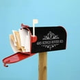 thumbnail image 5 of Custom Address Mailbox Covers Magnetic Personalized Mailbox Magnet Decor Post Letter Box Covers Standard Size Mailbox Wraps for Outside Garden Yard Courtyard Decor, 5 of 6
