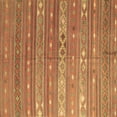 thumbnail image 1 of Ahgly Company Indoor Square Oriental Brown Traditional Area Rugs, 4' Square, 1 of 4