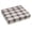 Plaid, variant on Hermell Convoluted Wheelchair Cushion, Egg Crate Foam, Removable Black Cover - 3 Inches Thick
