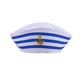 thumbnail image 1 of Sombrero de marinero con ancla para adultos y niños, color blanco/azul, 1 of 1