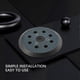 thumbnail image 5 of 8-Hole Sanding Pad for Makita BO5030/BO5031/BO5041 5" Orbital Sander Replacement with Dust Port, 5 of 5