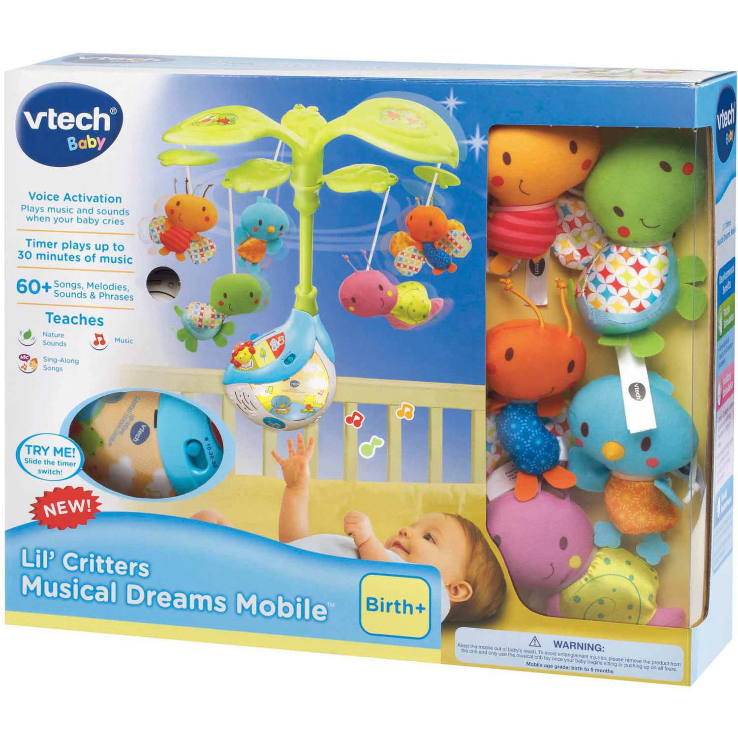 vtech lil critters musical dreams mobile