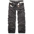 thumbnail image 1 of Men Tactical Cargo Combat Pants Multi-pockets Work Military Army Loose Straight Leg Trousers, 1 of 2