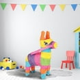 thumbnail image 3 of Mini Piñatas de Burro El Dreidel Company Pequeño Arcoíris Paquete de 3, 3 of 6