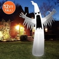 thumbnail image 5 of Halloween Inflatable Ghost Lights, Halloween Inflatable Ghost Lights with Pumpkin, Indoor and Outdoor Holiday Decorations, Garden Lawn Light Decoratio, 5 of 5