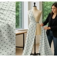 thumbnail image 5 of Soimoi Green Cotton Voile Fabric Yacht & Waves Nautical Printed Craft Fabric by the Yard 42 Inch Wide, 5 of 7
