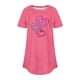thumbnail image 3 of Camisetas de Manga Corta para las Mujeres Cuello Redondo Casual 3/4 Camiseta de Manga, Ligera Imitación de Algodón Cuatro Estaciones Top para el Hogar Y el Uso Diario, 3 of 3