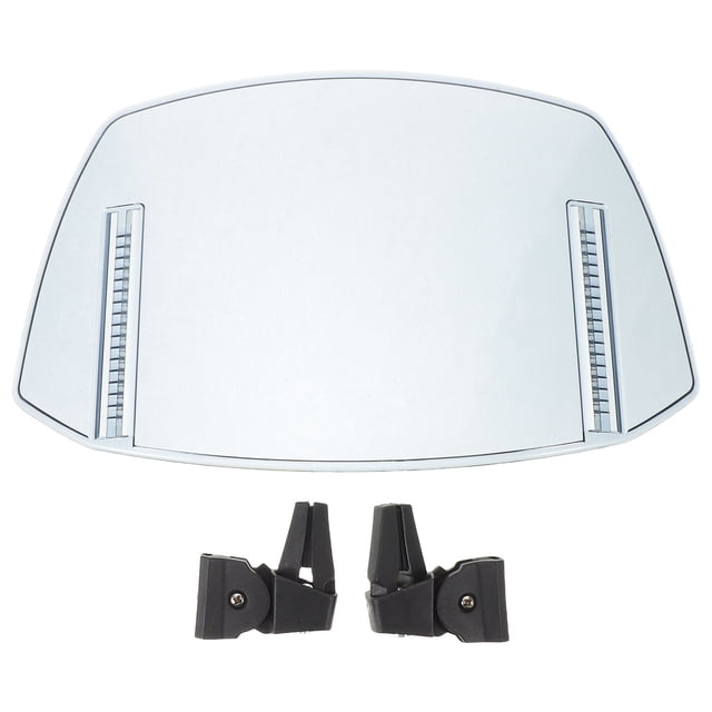 GOOHOCHY Motorcycle Front Windshield Sky Blue Clear Wind Deflector Easy Installation Windscreen