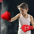 thumbnail image 3 of Product Classification Sports Child Boxing for Kids Lightweight Breathable Leather Muay Training Gear, 3 of 3