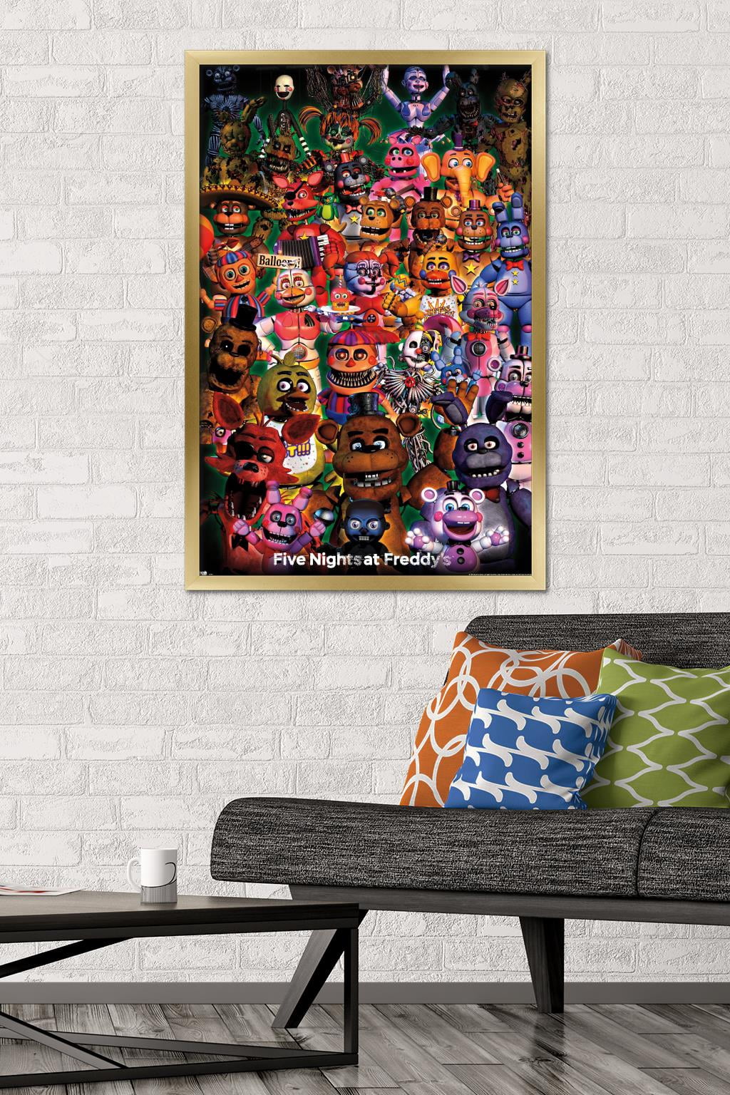 Five Nights at Freddy's - Ultimate Group Wall Poster, 22.375