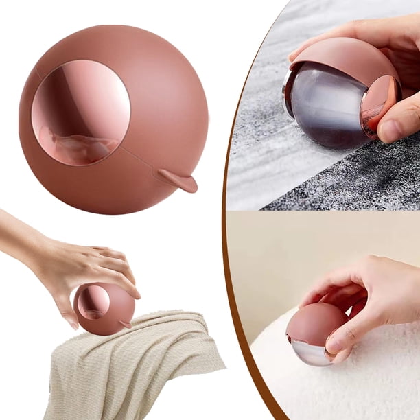 Ropa Portátil para Pegatina para El Pelo Cepillo para Ropa Lana Lavable Removedor Pelo (rojo)
