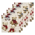 thumbnail image 3 of BZSMCE Towel Cotton Face Towel Soft Hand Towels Fashion Bear Charmin Pattern, 3 of 9