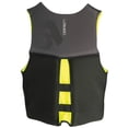 thumbnail image 3 of O'Brien Men's Flex V-Back Neo Life Jacket (Ylw/Ash)-XS (28"-32"), 3 of 3