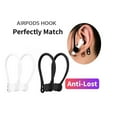 thumbnail image 2 of Pairs Ear Hooks for Apple 1 2 Anti Fall Bluetooth Headset Earhooks Earphone Holder for Running Jogging Cycling, 2 of 9