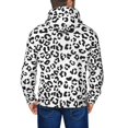 thumbnail image 5 of Zip Up Hoodies for Men - black Leopard fashion Long Sleeve Comfrt Men'S Fashion Hoodies & Sweatshirts, Jackets for Men Hoodies Pullover Clothing Clothes with Pouch, 5 of 5