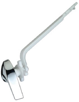 Toilet Flush Lever Handle Side Mount For Angle Fitting Toilet Tank LP