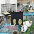 thumbnail image 5 of （Purple）Hay Bag Rabbit Hay Feeder Rabbit Feeding Bag Guinea Pig Hay Bags for Pets Guinea Pig Rabbit Guinea Pig Hamsters Small Animals, 5 of 5