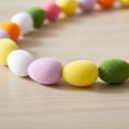 thumbnail image 5 of Easter Egg Garland Decoration with Feathers for Party Wall Hanging Colorful Festive Ornament Spring Home Decor, 5 of 9