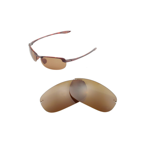 Walleva Brown Polarized Replacement Lenses for Maui Jim Makaha Sunglasses -  Walmart.com