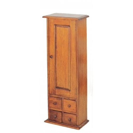 Wooden Apothecary Spice Chest Utility Cabinet Walmart Com