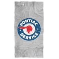 thumbnail image 1 of Pontiac Beach Towel, 30'x60' Service Old Sign Beach Towel, 1 of 6