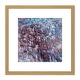thumbnail image 1 of Abstract Mountains Texture 8X8 Inch Square Wooden Framed Wall Art Print Picture with Mount, 1 of 4