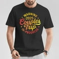 thumbnail image 2 of 2025 Couples Trip In Progress T-Shirt – Romantic Baecation Matching Shirt, Vacation Vibes for Couples, Cute Getaway Apparel for Lovers, Perfect Pair Travel Tee, 2 of 3