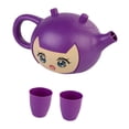 thumbnail image 1 of de tetera para niños, recuerdos de fiesta, único, aprendizaje, juego de simulación con tazas de té para regalo de cumpleaños para niños y niñas Violeta, 1 of 10