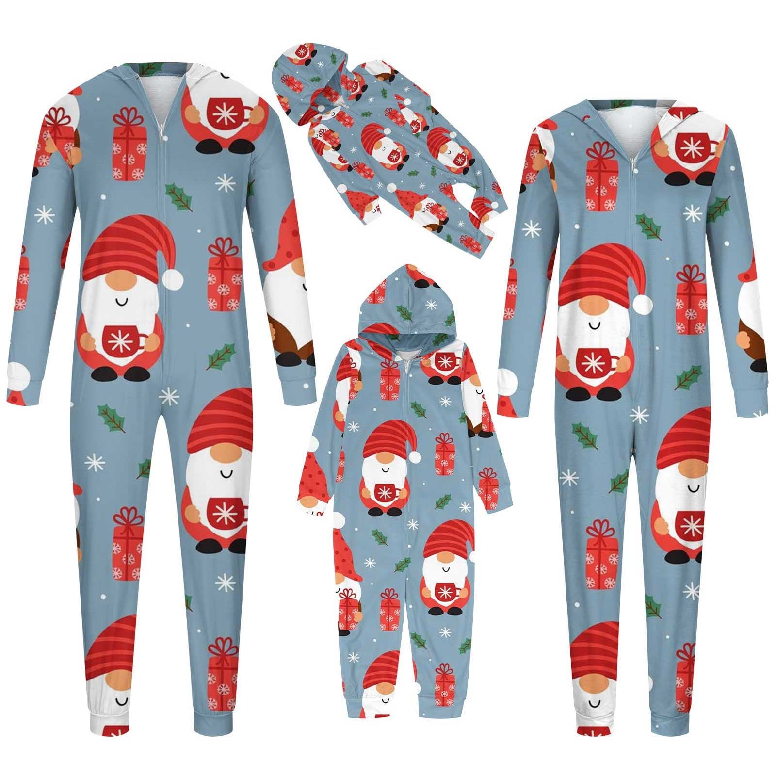 Funny Gnome Shoes Personalized Pajamas For Family - Family