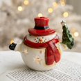 thumbnail image 1 of Juguetes Suministros Regalos Cerámica Elk Mushroom Papá Noel para dormitorio Escritorio de noche Yotijar Decoraciones navideñas, 1 of 7