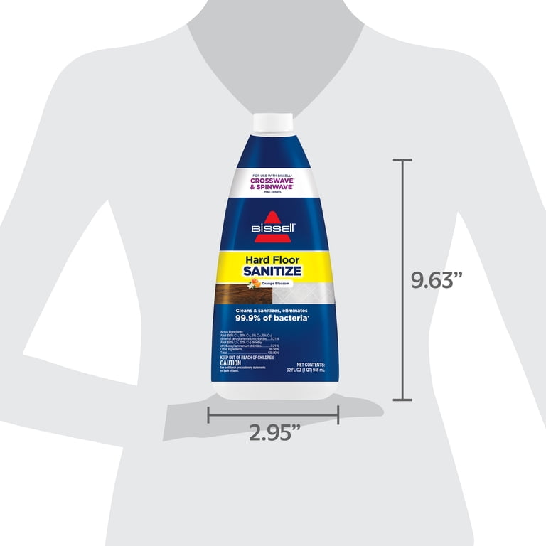 Bissell Hard Floor Sanitize Cleaner Formula, 32 oz photo 8