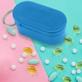 thumbnail image 4 of SPOORYYO Pill Box Keychain,Pill Keychain Holder,Travel Portable Box Keychain Box Magnetic Slide Storage Box, 4 of 5