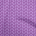 thumbnail image 1 of oneOone Cotton Flex Violet Fabric Geometric Diy Clothing Quilting Fabric Print Fabric By Yard 40 Inch Wide, 1 of 4